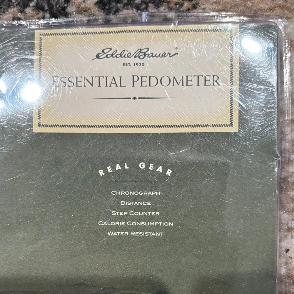 Eddie Bauer Green Essential Pedometer
